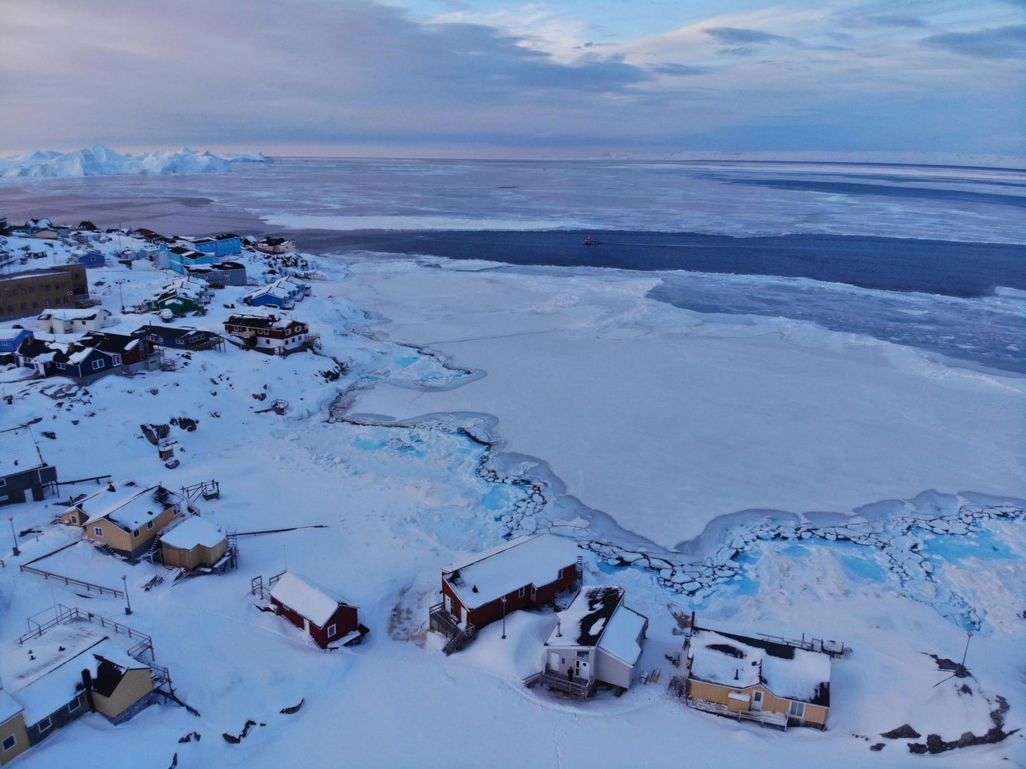 Modern Seaview Vacation House, Ilulissat Villa Exterior photo